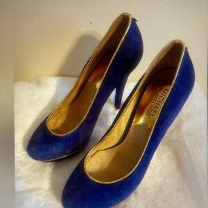 Michael Kors Royal Blue Heels